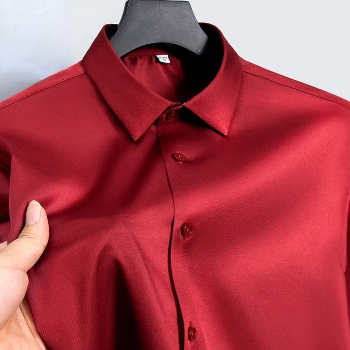 Adrien™ – Chemise Homme Anti-Froissage Slim Fit