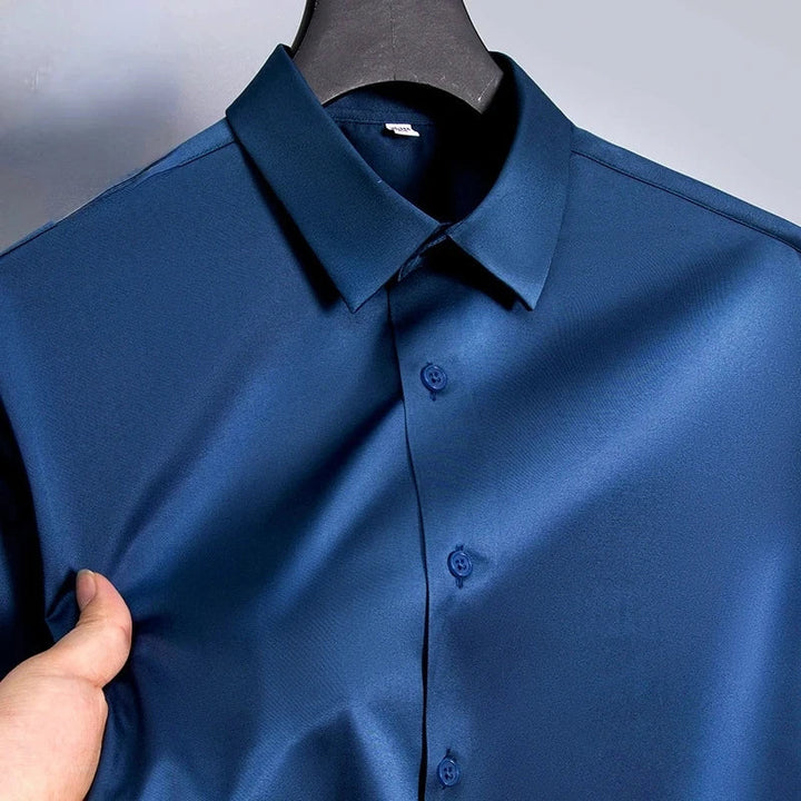 Adrien™ – Chemise Homme Anti-Froissage Slim Fit