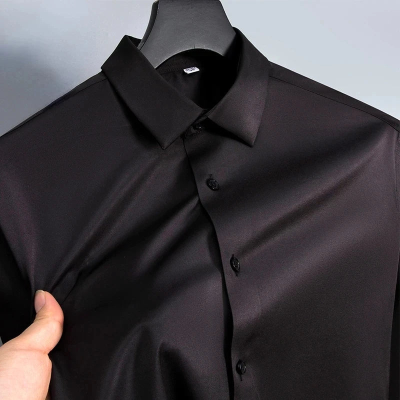 Adrien™ – Chemise Homme Anti-Froissage Slim Fit