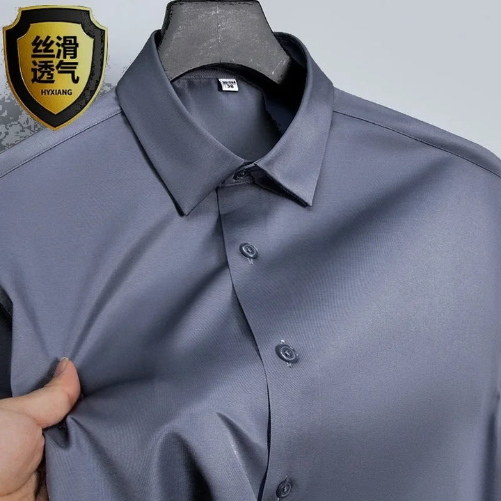 Adrien™ – Chemise Homme Anti-Froissage Slim Fit